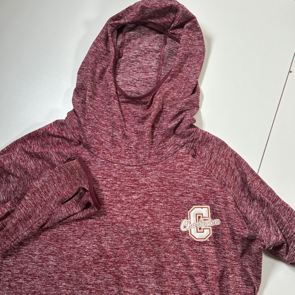 College of Charleston Nike Element Heather Hoodie Womens‎ Medium Lightweight